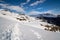 Trolltunga trail covered with snow