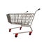 Trolly super market isolated for background - 3d rendering