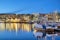 Tromso harbour at Winter, Norway