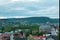 Trondheim skyline in June