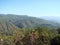 Troodos Mountains Cyprus. Landscapes of mountain horizons at an altitude of 500 m above sea level.