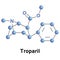 Troparil is a stimulant drug