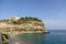 Tropea Beach and Santa Maria dell`Isola Church - Tropea, Calabria, Italy