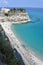 Tropea - Spiaggia del Mare Piccolo dal Belvedere del Corso