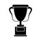 trophy award sport pictogram