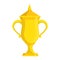 Trophy championship tennis icon