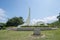 The Tropic of Cancer Marker at Hualien, Taiwan. the chinese characters mean `tropic of cancer`