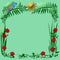 Tropic parrot frame