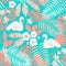 Tropic seamless pattern