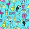 Tropic seamless pattern.