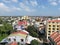 Tropical Asia Há»™i An Central Vietnam Hoi An City Ancient Old Town Vietnamese Village Landscape Aerial View Blue Sky Green Nature