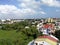 Tropical Asia Há»™i An Central Vietnam Hoi An City Ancient Old Town Vietnamese Village Landscape Aerial View Blue Sky Green Nature