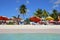 Tropical beach in Barbados, Caribbean