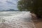 Tropical beach on Koh Tonsay island