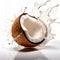 Tropical Bounty: The Open Coconut