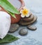 Tropical composition for massage treatment