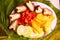 Tropical cut fruit plate