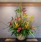 Tropical flower arrangement on Kauai