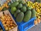 Tropical fruits in the market of, Ecuador
