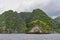 Tropical hilly islands in Coron, Philippines