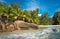 Tropical island beach Anse Lazio, Praslin, Seychelles