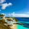 Tropical Island Beach and turquoise Water