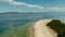 Tropical island with sandy beach. Palawan, Philippines