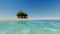 Tropical island. Summer vacation. Sea landscape.Beautiful tropical beach banner.