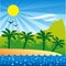 Tropical Isle background