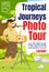 Tropical journeys photo tour magazine cover template