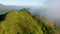 Tropical Koolau Mountains and Kuliouou at Sunrise on Oahu, Hawaii