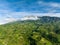 Tropical landscape Kanlaon volcano. Philippines.