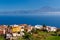 Tropical landscape of La Gomera island