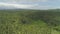 Tropical landscape with palm trees. Philippines, Luzon