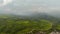 Tropical landscape with tea estate. Kayu Aro, Sumatra, Indonesia.