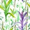 Tropical leaves of bamboo background