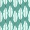 Tropical leaves pattern, jungle leaves seamless vector floral pattern. For textile. Summer background in pastel color