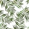 Tropical leaves. Seamless vector pattern, Stylish modern trending background