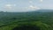 Tropical mountain and forest in the Philippines.