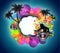 Tropical Music and Latin Disco Background