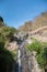 Tropical nature in sarika waterfall at nakhon nayok province, Thailand