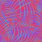 Tropical Neon Leaves Ornate Fabric Seamless