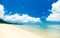 Tropical Okinawa beach