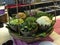 Tropical Organic Salad Side Dishes Vegan Southeast Asia Cambodia Vegetable Arrangement Oriental Veggie Food Decoration Bon