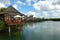 tropical overwater bungalow Mauritius holiday
