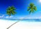 Tropical Paradise Beach Summer Vacation Seascape Concept