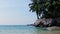 Tropical paradise sandy beach at Koh Tao island, Koh Samui, Thailand