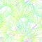 Tropical Pastel Seamless Pattern. Summer Jungle