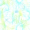 Tropical Pastel Seamless Pattern. Summer Jungle