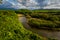 Tropical Phong Nha Vietnam landscape